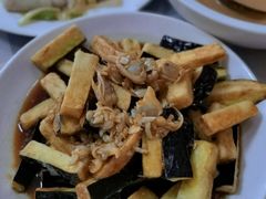 蛤蜊肉拌茄子-华春餐馆(鱼山路店)