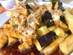 蛤蜊肉拌茄子-华春餐馆(鱼山路店)