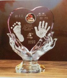 -慧婴轩婴儿理胎发胎毛笔胎毛画手足印(通州店)