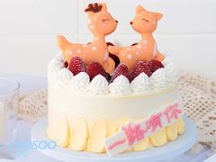 幸福相伴-良雪LANSOO低糖生日蛋糕(朝阳店)