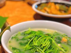 上汤芥菜苗-园林美食城·本土农家菜(杨和镇店)