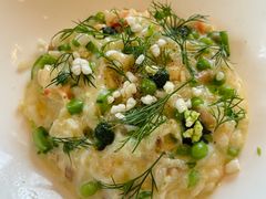 帝王蟹蟹肉烩饭配甜豆和莳萝-Jean Georges