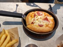 经典夏威夷风情披萨(小装铁盘)-必胜客餐厅(昆百大泰业城店)