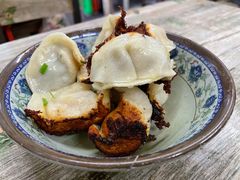 韭菜猪肉煎饺-无名氏宵夜小摊(祝家三姐妹馄饨店)
