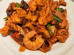 -二姐家三个拿手菜·北塘海鲜·大馅锅贴王(北辰店)