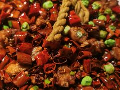 川椒辣子鸡-绿茶餐厅(蓝色港湾店)