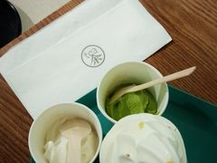 桂花冰淇淋-茶是一枝花泡茶店