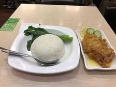 西柠鸡扒饭-佰搭果·广式茶餐厅(西华路店)