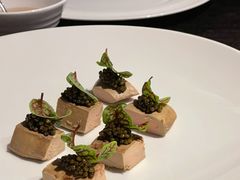 冰卤水肥肝配卡露伽鱼籽-大董(福田皇庭中心店)