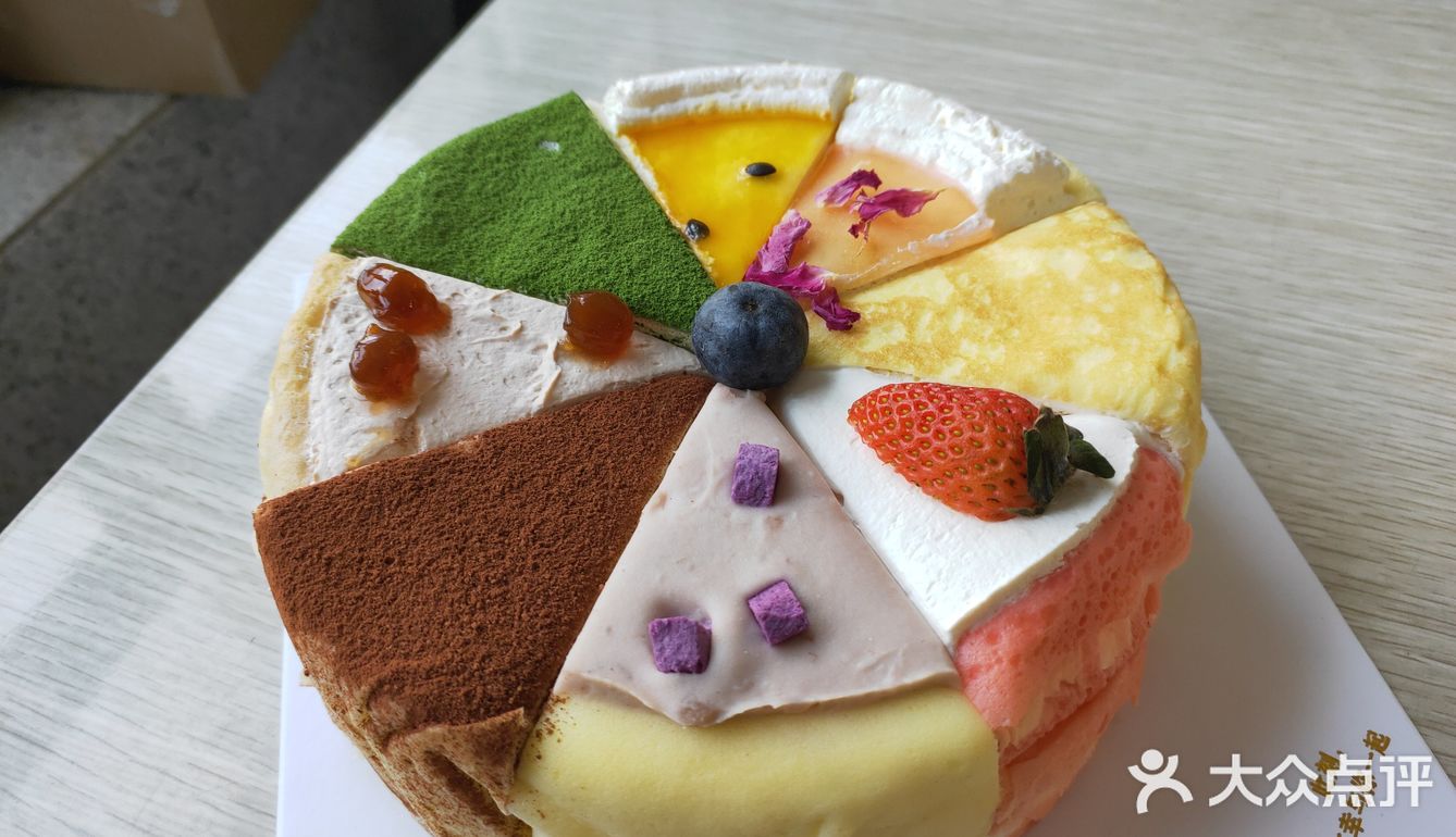 几拼的千层蛋糕