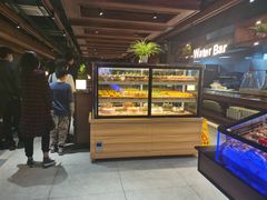 面包甜点陈列柜-海吃海喝海鲜烤肉炭火主题自助餐(朝阳店)