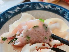 虾仁肉锅贴-一品鲜鱼锅贴(人民一路店)