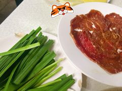 烤韭菜-大槐树烤肉馆