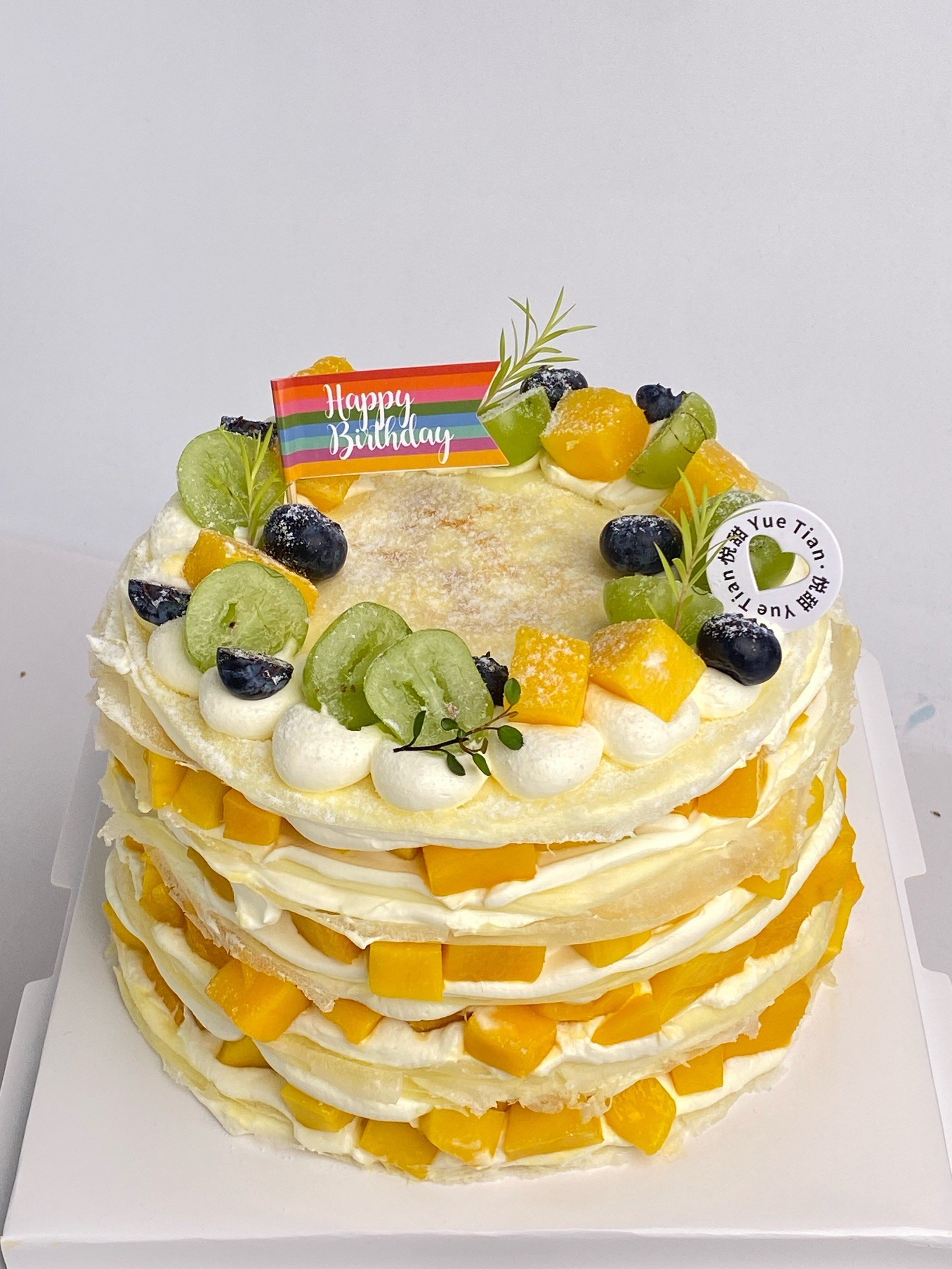 水果蛋糕的诱惑