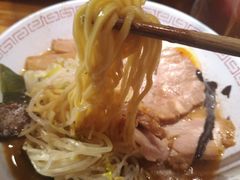 黑麻油豚骨拉面-老龙亭拉面店
