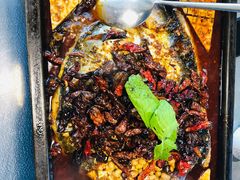 -探鱼·鲜青椒爽麻烤鱼(东城万达广场店)