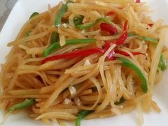 尖椒土豆丝-北大地皖峰饭馆