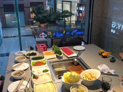 自助取餐区-海底捞火锅(老城根店)