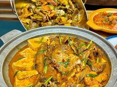 -东来菜馆•手抓海鲜家常菜•海鲜锅贴(鸽子窝店)