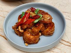 玫瑰宫保汁明虾-玫瑰厅上海菜(兴国路店)