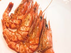 泰式黑虎虾-大渔铁板烧(花园道店)