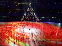 青奥会开幕式-南京奥林匹克体育中心-体育馆