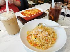 干贝虾仁炒饭同雪花牛扒-卡朋西餐(较场西路店)