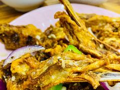 椒盐鸭下巴-老兵牛蹄店(下沙店)