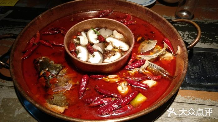 辣壹点美蛙鱼头火锅(南方休闲广场店)-招牌美蛙鱼头锅-菜-招牌美蛙