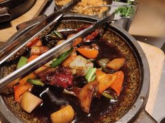 -草家酱蟹炭火烤肉店(珲春南路一店)