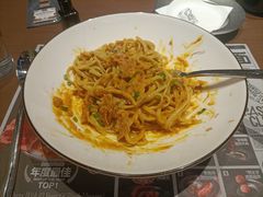 蟹黄意面配十年窖藏意大利黑醋-黑手制面·Gentle Pasta(国金天地店)