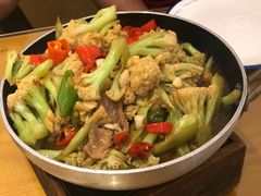 干锅花菜-邻家小馆(银都店)