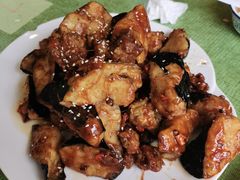 焦糖茄子牛肉粒-桃子餐厅·天津菜(红星路直营店)