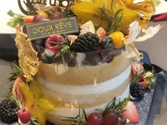 6英寸鲜果香缇裸蛋糕1个-杜哈夫DOUX RÊVE·生日蛋糕(日月光店)