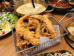 炸鸡配炸虾-HOTISLAND海鸡岛·韩国料理(江南西店)