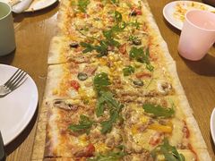 一米长混合披萨-莫比餐厅(五道口店)