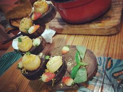 草莓脆奶-烛影拾光观景餐厅·创意菜·摄影·小提琴(大唐不夜城店)