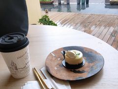 酸奶芝士蛋糕-冬日咖啡