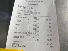 -黄亚华小食店(Jalan Alor)