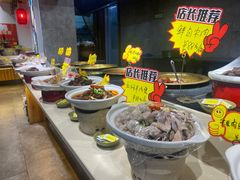 自助取餐区-太平小镇主题餐厅徽宴府