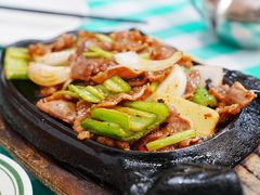 铁板猪舌-豪园台山碳烧生蚝(蓬江江华店)