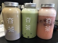 正山小种芋泥鲜奶茶-夻茶HUATEA(水晶郦城店)