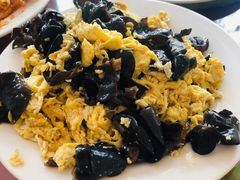 木耳炒鸡蛋-北京龙庆四季香农家饭庄·灶台鱼·碳烤虹鳟鱼(龙庆峡店)