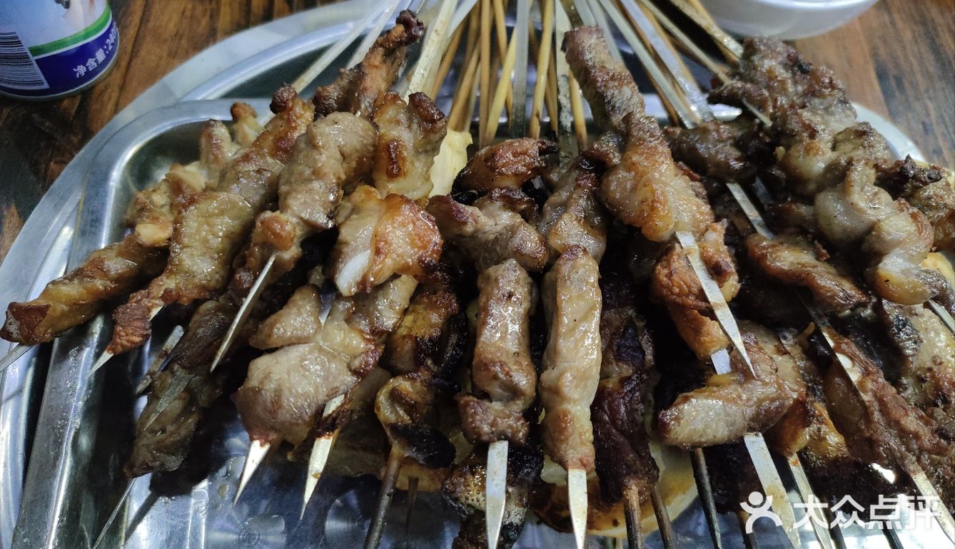 烤肉串的诱惑味道