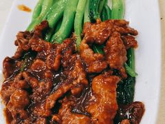 芥兰牛肉-奥华餐厅·老张记(台基厂店)