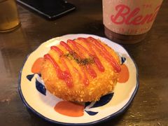 芝士炸土豆饼-金龙咖喱