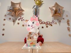 -咖咖熊蛋糕定制·英国蓝风车动物性淡奶油