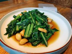 炝炒油麦菜-渔沧米缸·绍兴美食(万达店)