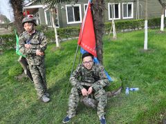 -崇明岛拓展训练真人CS镭战基地