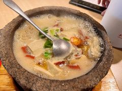 自制石锅豆腐-羊之道草原味道清真餐厅(番禺店)
